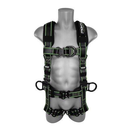 Frontline Elite Lite Harness, Universal, 310 lbs, Quick Connect Chest/ Quick Connect Leg Straps 200RE-UN